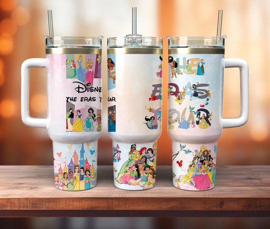 Discover Princess Characters 40oz Tumbler, Cartoon 40oz, Cartoon Movies 40oz Tumbler