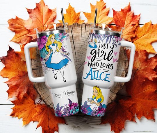 Discover Just A Girl Who Loves Princess 40oz, Cartoon Movies 40oz, Cartoon Characters 40oz Tumbler