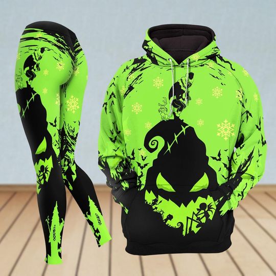 Halloween Oogie Boogie Hoodie, Women Leggings, Oogie Boogie Bash, Horror Movie Shirt, Jack And Sally, Nightmare Before Christmas Shirt