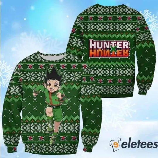 Discover Gon HxH Ugly Christmas Sweater Q5PZ4K5W