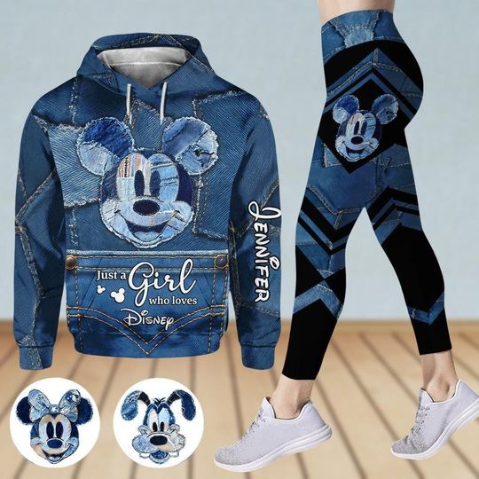 Custom Mickey And Friends Hoodie, Women Leggings, Mickey Mouse Minnie Goofy Pluto Donald Daisy 3D Print Shirt, Disney Halloween Gift