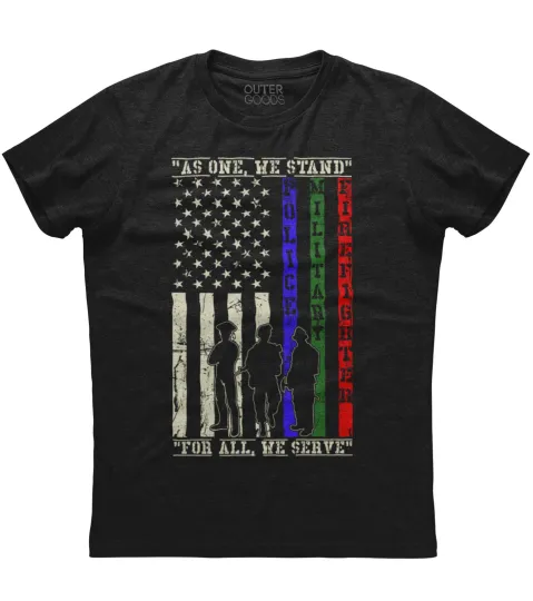 Men's American Patriot T-Shirt US Military Graphic Tee
