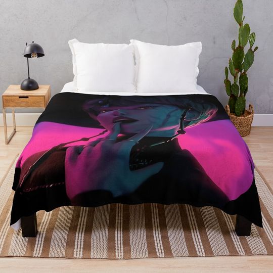 Discover BABY Saja Boys Kpop Demon Hunters Throw Blanket