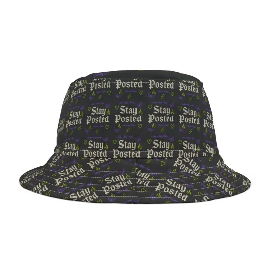 Stay Posted Post Malone 2025 Support Bucket Hat