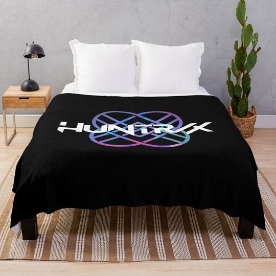 KPop Demon Hunters Cozy Soft Throw Blanket for Couch and Bed