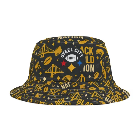Discover Pittsburgh Steeler Sports Bucket Hat