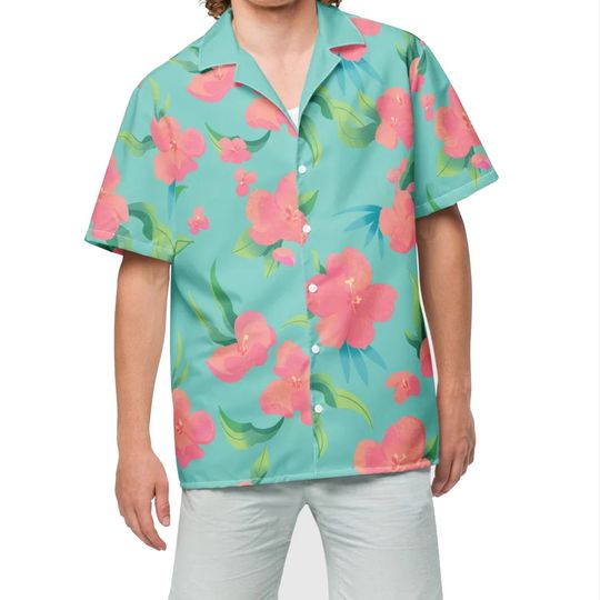 KPop Demon Hunters Abby Saja Boys Retro Casual Beach Shirt