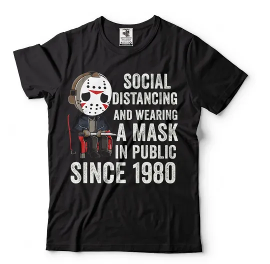 Discover Halloween Social Distancing T-Shirt