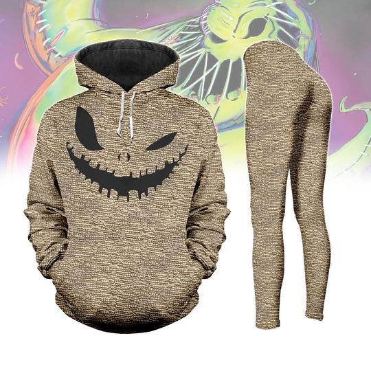 Oogie Boogie Costume Hoodie, Women Leggings, Boogie Man Shirt, The Nightmare Before Christmas Shirt, Halloween Gift, Movie Lover Hoodie