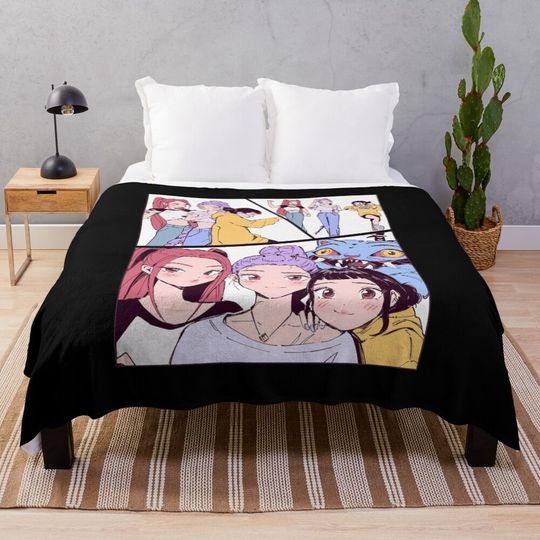 Discover KPop Demon Hunters Throw Blanket