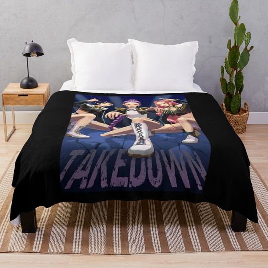 Discover KPop Demon Hunters Throw Blanket