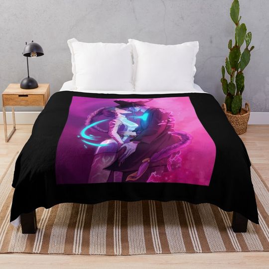 Discover KPop Demon Hunters Throw Blanket
