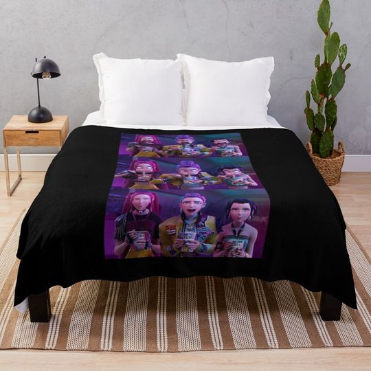 Discover KPop Demon Hunters Throw Blanket