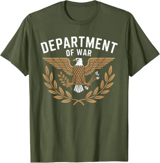 Discover Established 2025 Department of War Military Unisex T-Shirt
