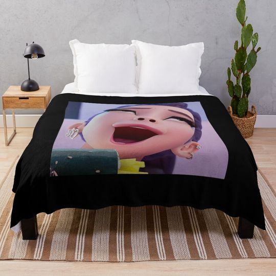 Spooky Season KPop Demon Hunters Halloween Cozy Throw Blanket