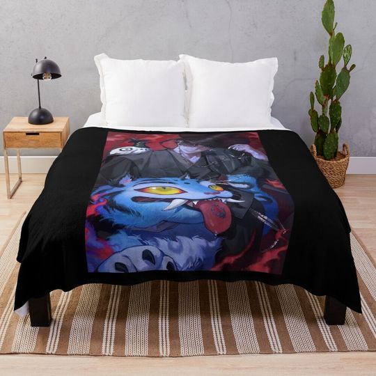 Discover KPop Demon Hunters Cozy Session Warm Throw Blanket for Fans