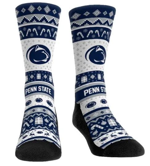 Discover Penn State Nittany Lions Ugly Sweater Socks