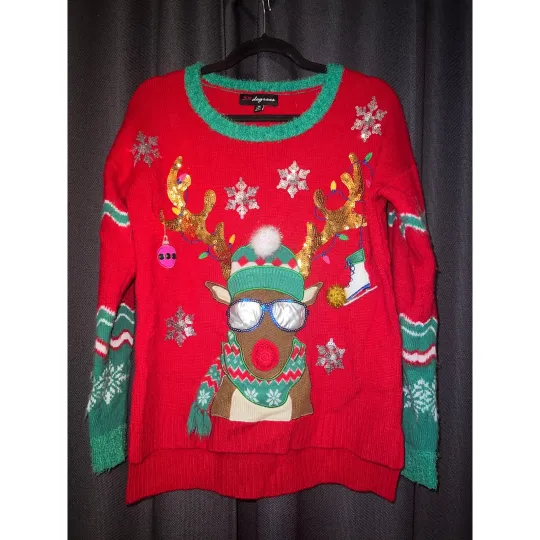 Discover Ugly Christmas Sweater Xmas Size Medium