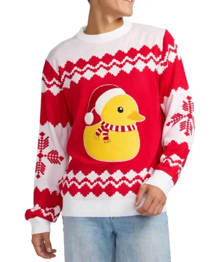 Discover Rubber Ducky Ugly Christmas Sweater