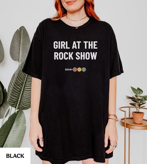 blink Unisex T-Shirt, The Girl at the Rock Show, 182, Fell In Love, Blink Tour, Vintage, 2001, Blink