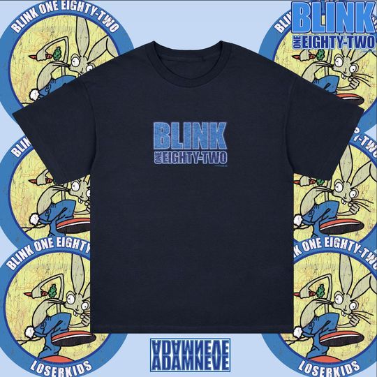 Discover B182 Loserkids Tee, B182 T-shirt, 90s Band Graphic Shirt, Vintage T-shirt, B182 Band Fan Gift, Punk Rock, LoserKids Bunny