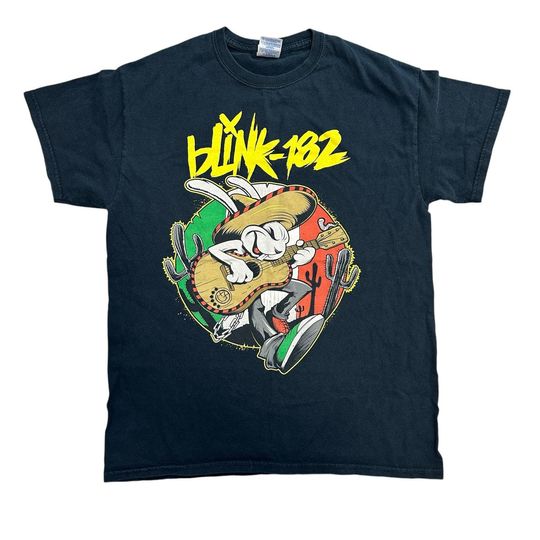 Discover Vintage B182 Band Tour T-Shirt Rare Rabbit Mexico 90s Grunge Men's M Cotton