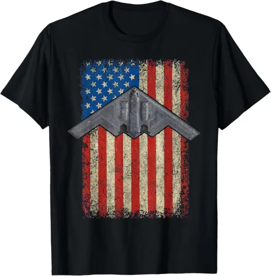 Discover Hammer Time Stealth B-2 Military Midnight Aircraft USA 4th of July Shirt T-Shirt
