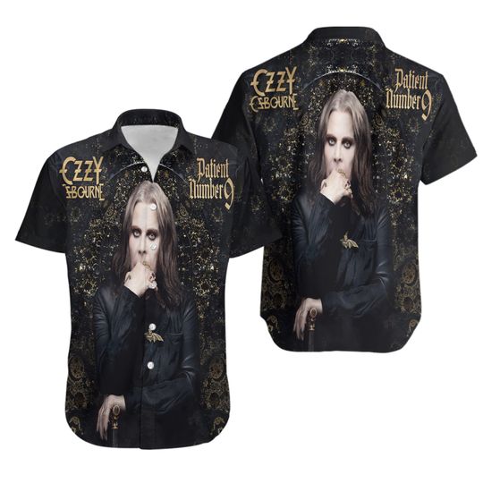 Ozzy Osbourne Album Patient Number 9 Hawaiian Shirt Summer 2025 Music Fan Gift