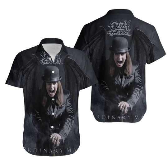 Ozzy Osbourne Ordinary Man Album Cover Hawaiian Shirt for Fans