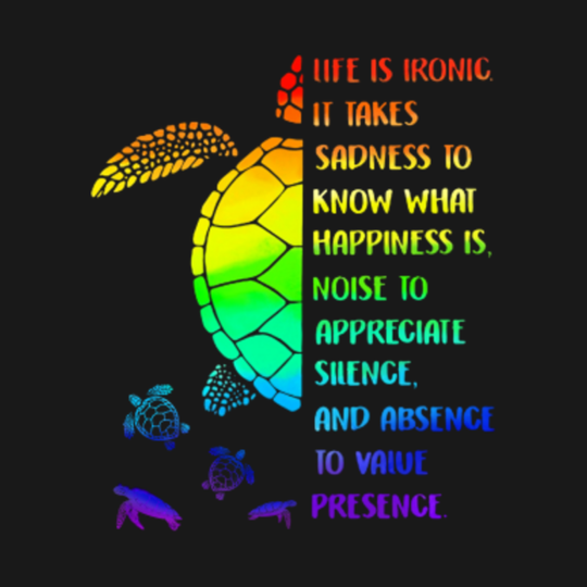 Turtle Spectrum - Turtle - T-Shirt