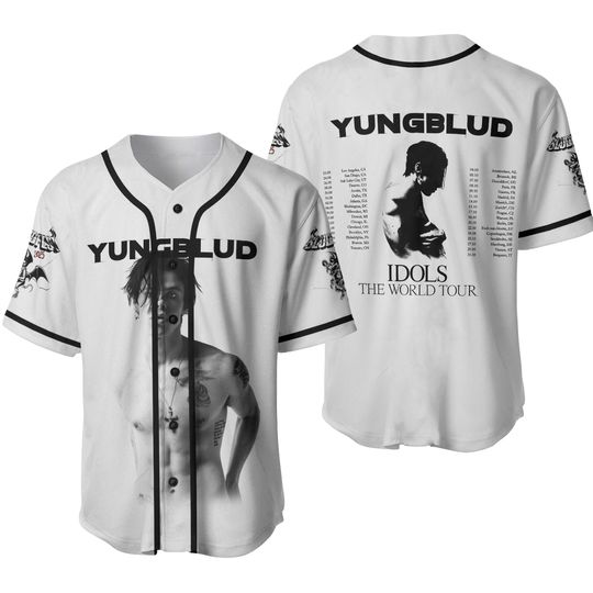 Yungblud Tour Inspired Baseball Jersey, New Album Unisex 2025 T-Shirt