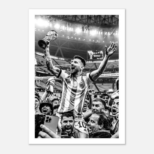 Discover Messi World Cup Poster 50x70 cm