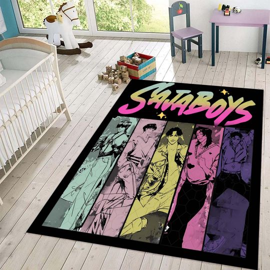 Saja Boys Kpop Demon Hunters Rug, Rumi Fan Rug, Demon Hunter Merch, Jinu Tee, Mira Pullover for Zoey