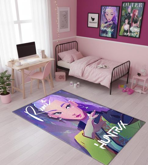 Discover KPop Anime Rugs for Teen Rooms, ưBedroom Decor