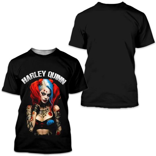 Harley Quinn Movie T-shirt Gift Hoodie Tshirt Men Women Unisex