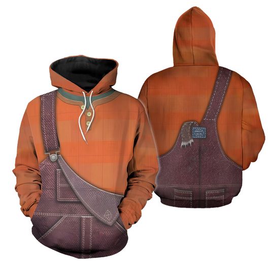Ralph Wreck-It Ralph Cosplay Hoodie Jogger, Disney Christmas Hoodie