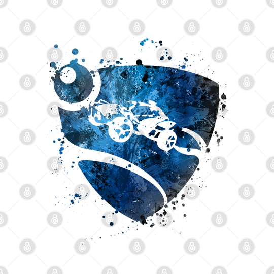 Rocket League Splatter - Rocket League - T-Shirt