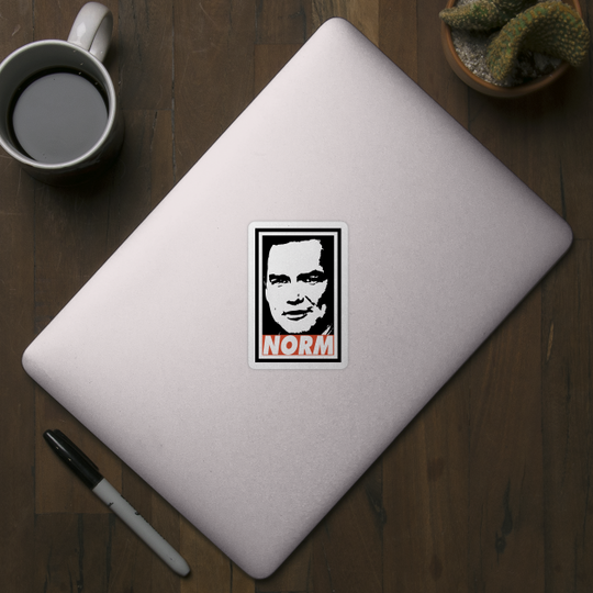 Norm - Norm Macdonald - Sticker