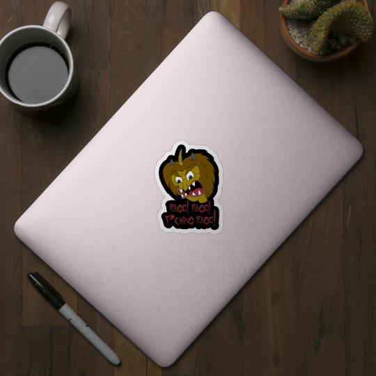 Hormone Rage - Big Mouth - Sticker