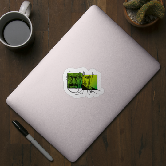 Br-eaking Ba-d - Breaking Bad - Sticker