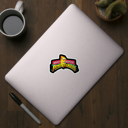 Mighty Morphin - Power Rangers - Sticker