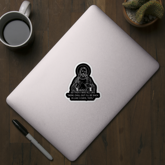 Jesus - Funny Easter - Jesus - Sticker