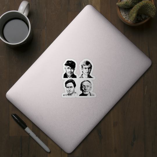 American Serial Killer - Ted Bundy - Sticker