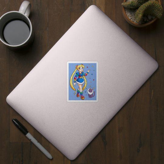 Rainbow Moon II - Rainbow Brite - Sticker