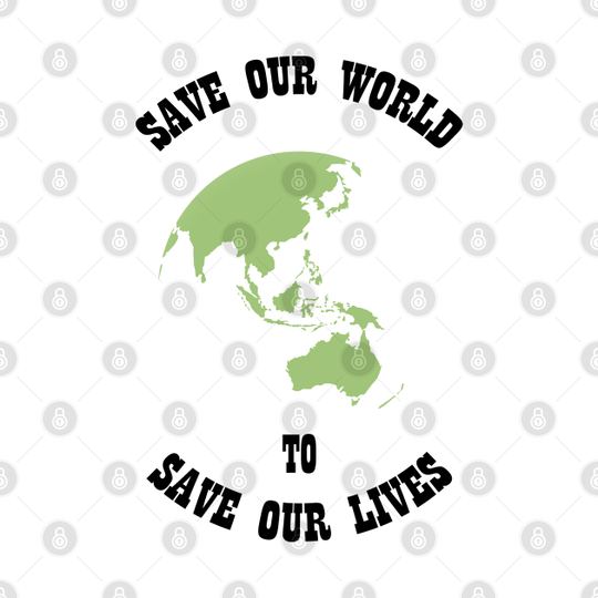 Save Our World - Cyber Monday - T-Shirt