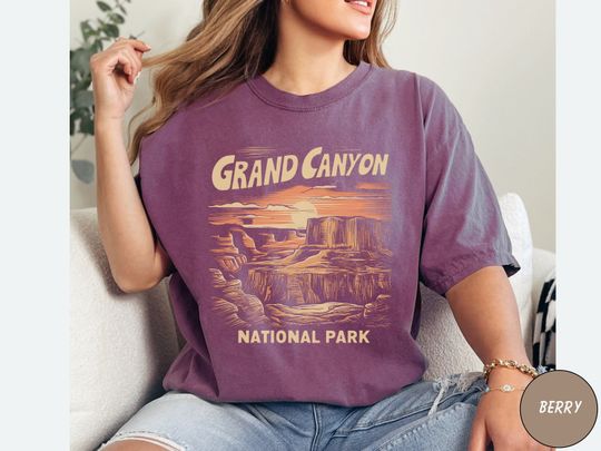 Vintage Grand Canyon National Park shirt, Arizonna tshirt, Grand Canyon gift, Camping tee