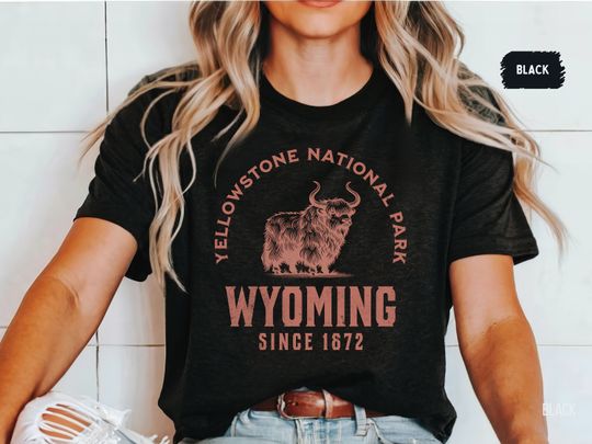 Discover YStone National Park Shirt, Vintage Montana T-Shirt, YStone National Park gifts, YStone Park Souvenir