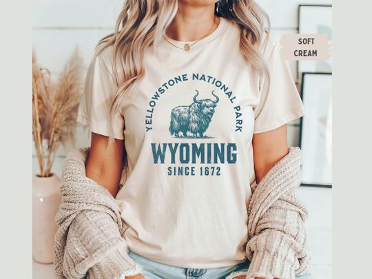 Discover YStone National Park Shirt, Vintage Montana T-Shirt, YStone National Park gifts, YStone Park Souvenir