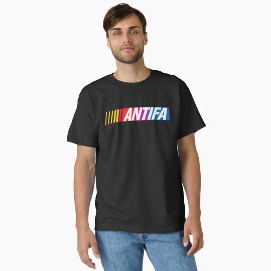 Discover ANTIFA NASCAR Classic T-Shirt