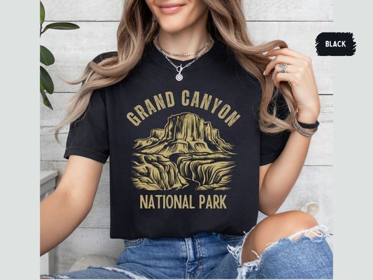 Discover Grand Canyon National Park Shirt Arizonna Vintage Comfort Colors Shirt Grand Canyon Family Trip Desert Grand Canyon Park gift Camping trip